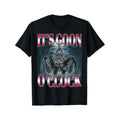 Humorous Alpha Wolf Meme T-Shirt for Men and Women Featuring Goon O Clock Slogan and Internet Meme Humor with Casual Short Sleeve Round Neck Design