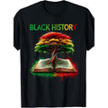 Inspiring Future of Black History T Shirt for Men and Women Summer 2025 Short Sleeve Printed Cotton Tee
