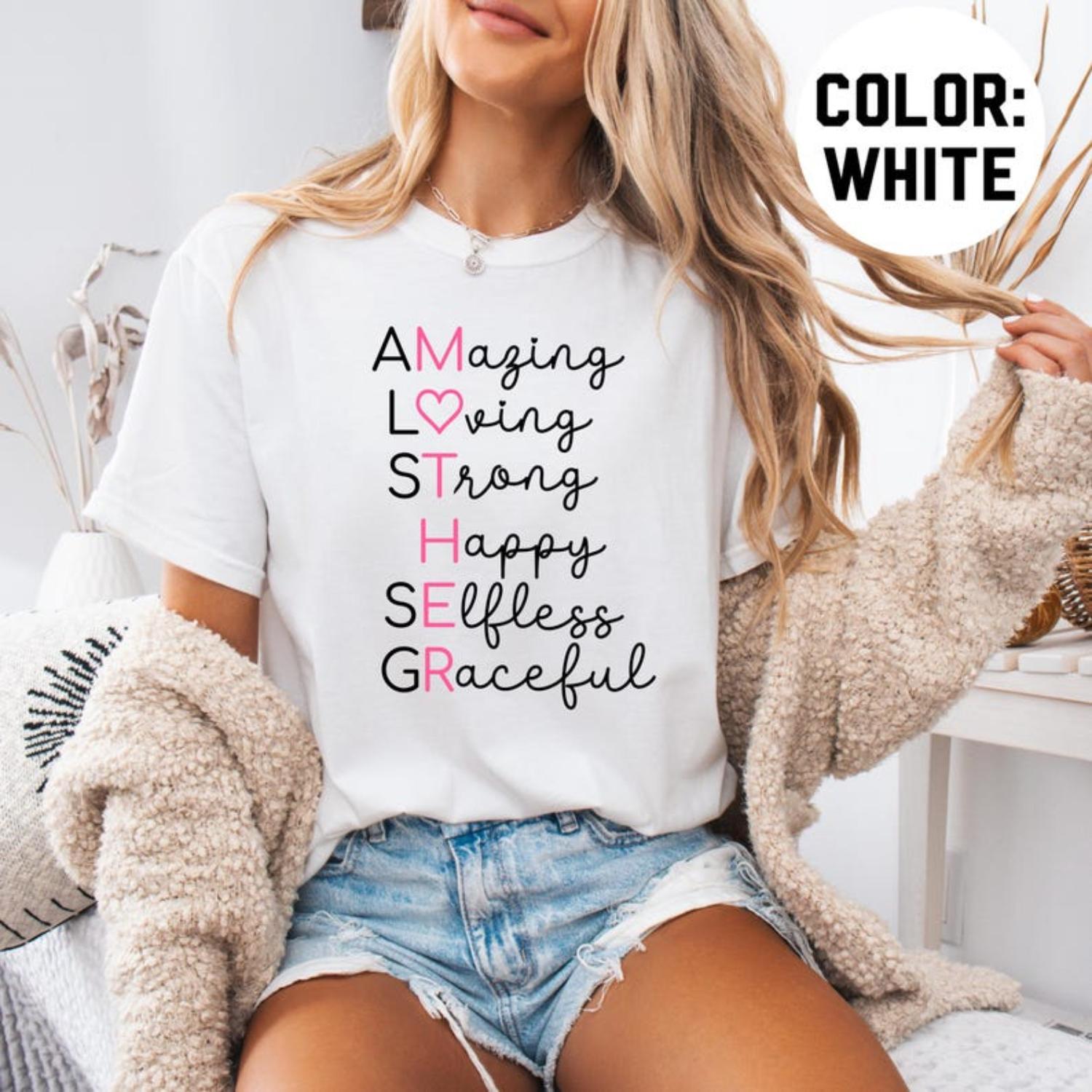 Amazing Mother Shirt, Mother's Day Shirt, Gift for Mom, Gift for Her, Best Mother's Day Gift, Special Mother's Day Gift