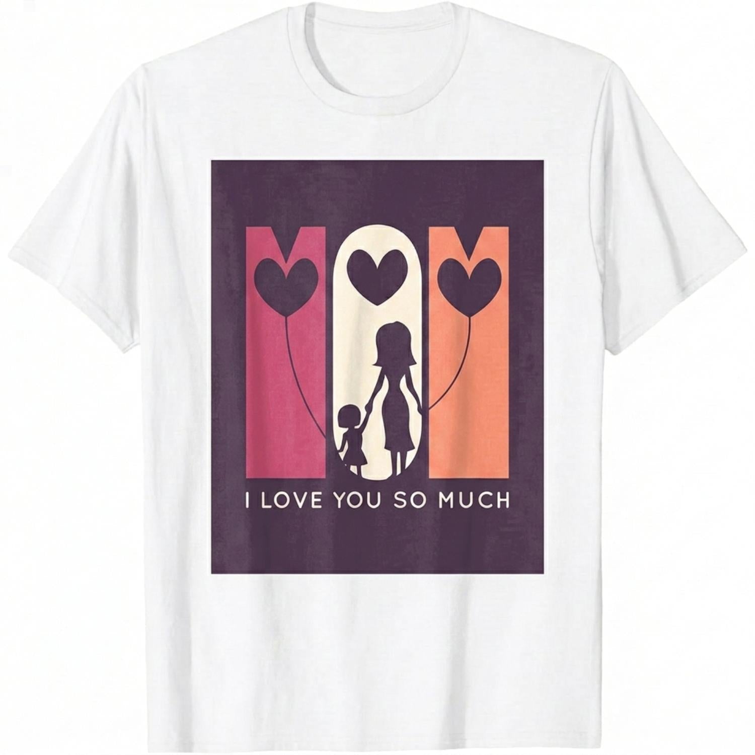 Cute Retro Girl Mom Graphic T-Shirt | Mother & Daughter Shirt | Pure Cotton S-5XL