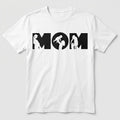 Minimalist Black MOM Cutout Shirt | Premium 100% Cotton | Inclusive Sizing S-5XL